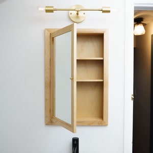 Mid century modern medicine cabinet
