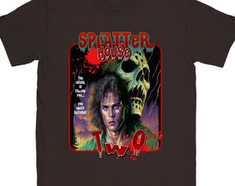 Splatter House Two Unisex T-shirt met ronde hals