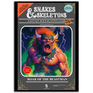 Snakes & Skeletons book 6 Premium Matte Paper Poster