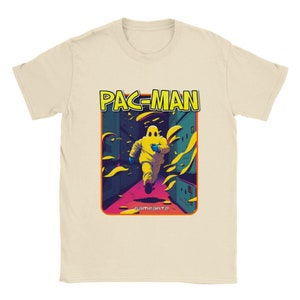GAMEARTZ: PAC-MAN Unisex Crewneck T-Shirt