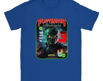 GAMEARTZ: SPLATTERHOUSE 3 VHS Unisex T-shirt met ronde hals