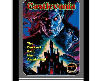 GAMEARTZ: Castlevania premium mat papier poster