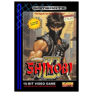 Póster de papel mate premium SHINOBI