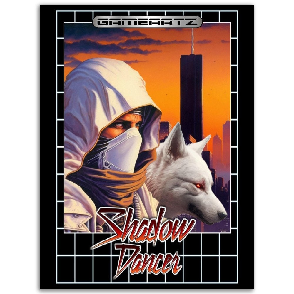 GAMEARTZ: SHADOW DANCER Premium Matte Paper Poster - Etsy