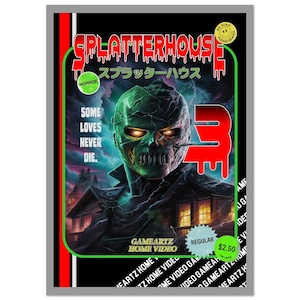 Splatterhouse Part 3 (box damage) - Sega Mega Drive - Japan
