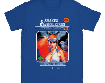 Snakes & Skeletons Boek 5 Unisex T-shirt met ronde hals