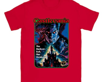 Castlevania Unisex T-shirt met ronde hals