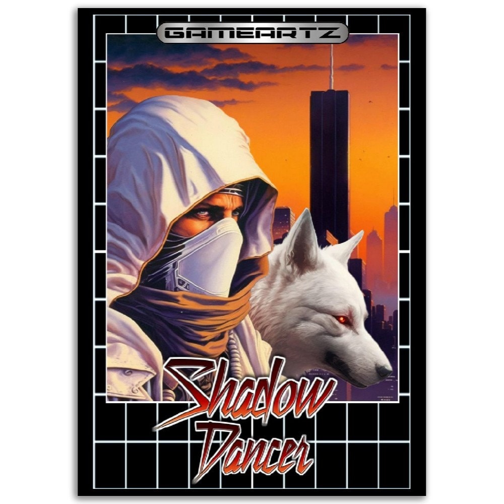 SHADOW MASAMUNE ポスター GAMEARTZ: SHADOW DANCER Premium Matte Paper Poster - Etsy