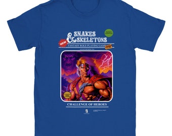 Snakes & Skeletons Book 2 Unisex T-shirt met ronde hals