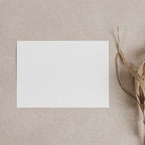 Maquette de carte de voeux Boho 6 x 4, maquette de mariage, enregistrer la carte de date, Stock Photo, téléchargement immédiat