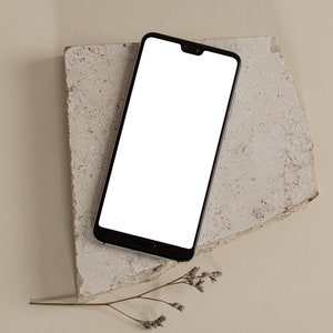 Aesthetic Phone Mockup, Planner Mock Up, Mobile Stock Photo, Digital Planning, Device Mockup, Instant Download, JPG File