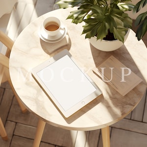 Cozy IPad Mockup, Device Mockup, Digital Planner, IPad Planner, Stock Photo, Instant Download, JPG Files, 042