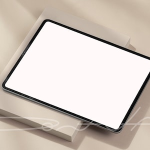 Aesthetic IPad Mockup, Device Mockup, Digital Planner, IPad Planner Mock, Stock Photo, Instant Download, JPG Files