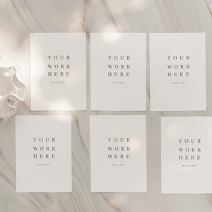 Maquette de plan de table de mariage, maquette de cartes 4 x 6, ensemble d'invitations de mariage, stock photo, téléchargement immédiat, 009