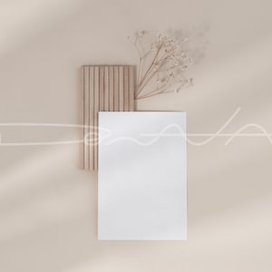 Ästhetische Einladung Mockup, Hochzeit Mockup, 4x6 Karten, Save The Date Karte, Stock Photo, Sofort Download, 007