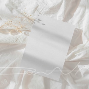 Sommer-Stil Einladung Mockup, Hochzeit Mockup, 5 x 7 leere Karten, Save The Date Karte, Stock Foto, Instant Download