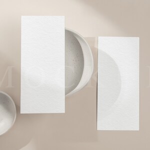 Esthetische Menu Mockup, Wedding Card Mock Up, Lege Kaart Mockup, Flat Lay Stock Foto, Instant Download, JPG-bestand, 007