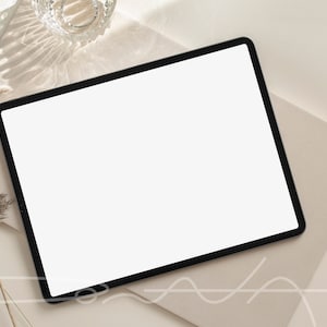 Aesthetic IPad Mockup, Device Mockup, Digital Planner, IPad Planner, Styled Stock Photo, Instant Download, JPG Files,007