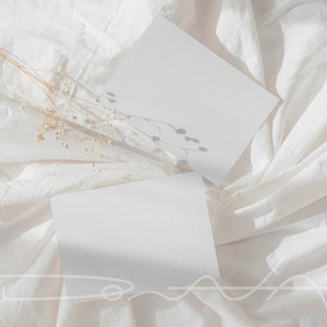 2 Warm Ton Einladung Mockup, Hochzeit Mockup, 6x4 Karte, Save The Date Karte, Stock Photo, Sofort Download