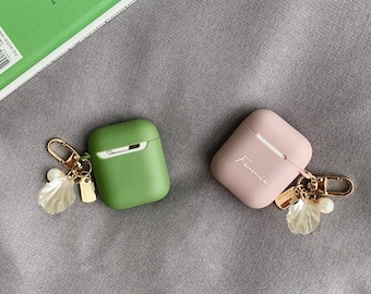 Étui airpod personnalisé, boîtier Airpods mignon de 3e génération, porte-clés AirPods en silicone, étui Airpod pro, étui airpods pro 2 personnalisé, meilleurs cadeaux