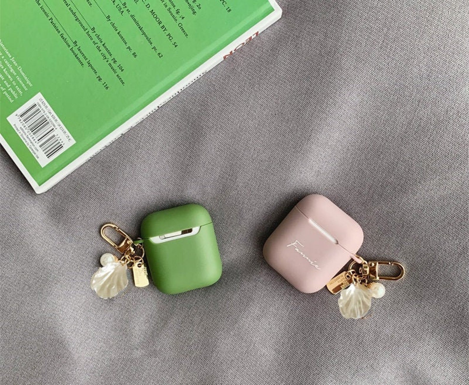 Custom Airpod Case Custom Silicone Airpods Keychain Etsy