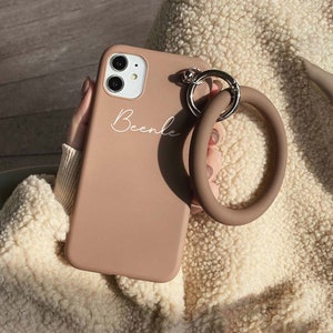 Custom Phone Case,Personalised KeyChain Wristlet Soft Phone Case,Keychain Bracelet Name phone case iphone 14 pro max,iPhone 15 iphone case