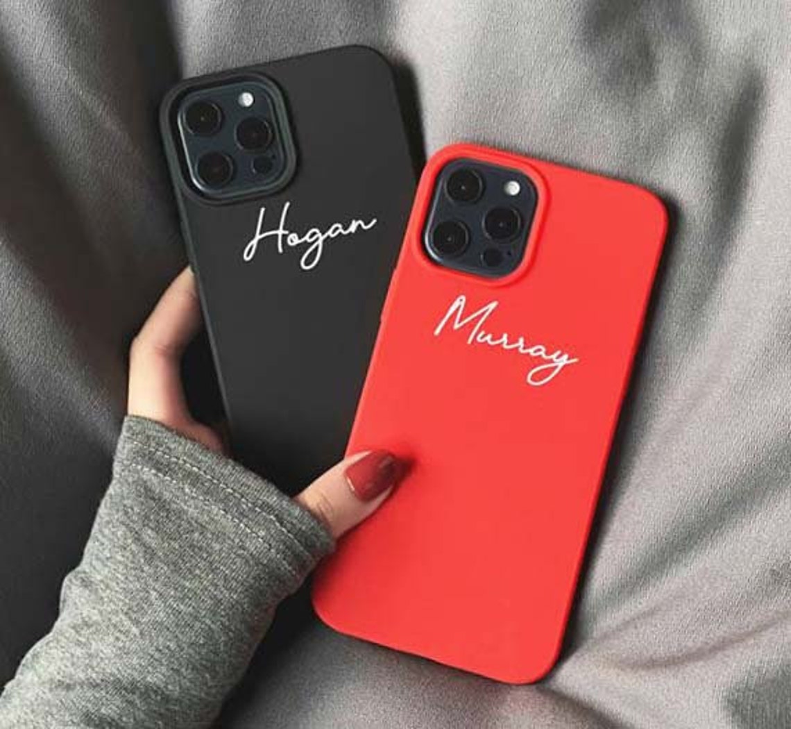 Customized Phone Casepersonalised Phone Casediy Name Phone Etsy