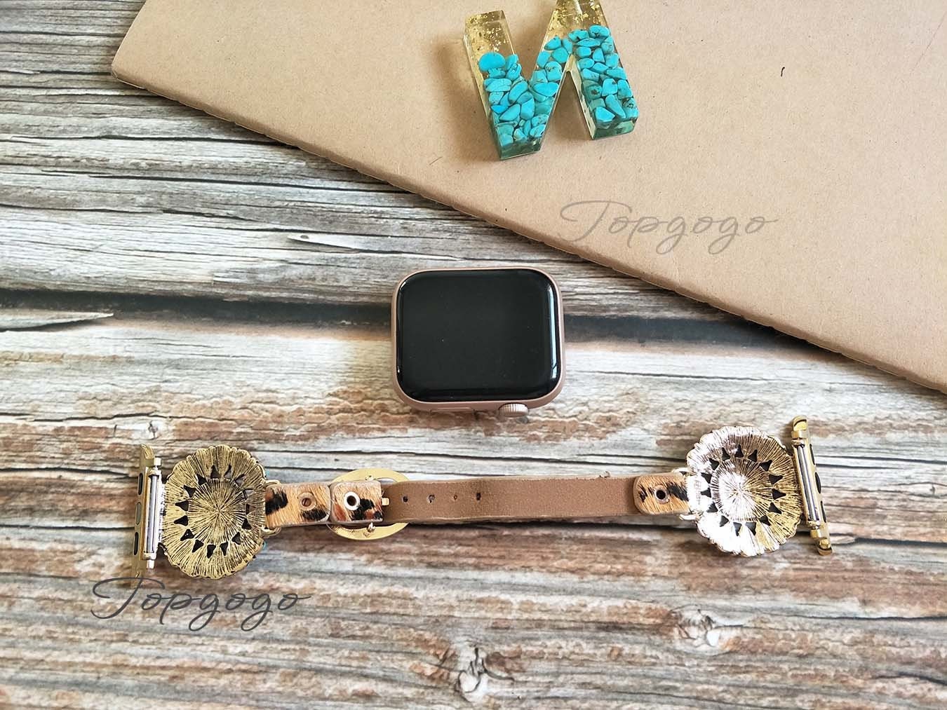 Turquoise Watch Band for Apple Watchleopard Watch Band for Etsy