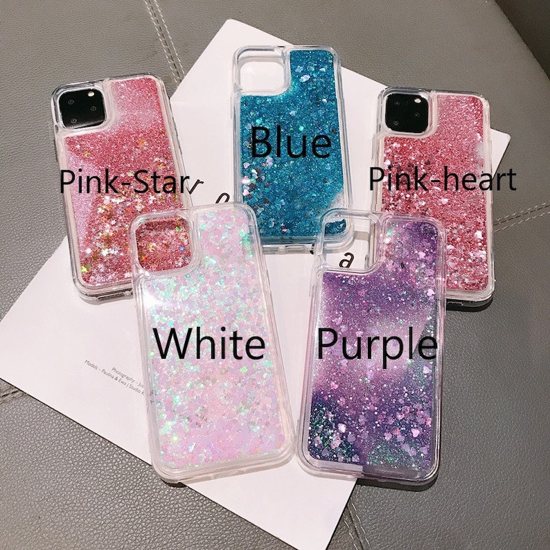 Custom Liquid Glitter Phone Case,Personalised Monogram Phone Case,Bling iPhone 17 Case,Initial Name iPhone 16 pro max,Samsung,Gifts for Her image 5