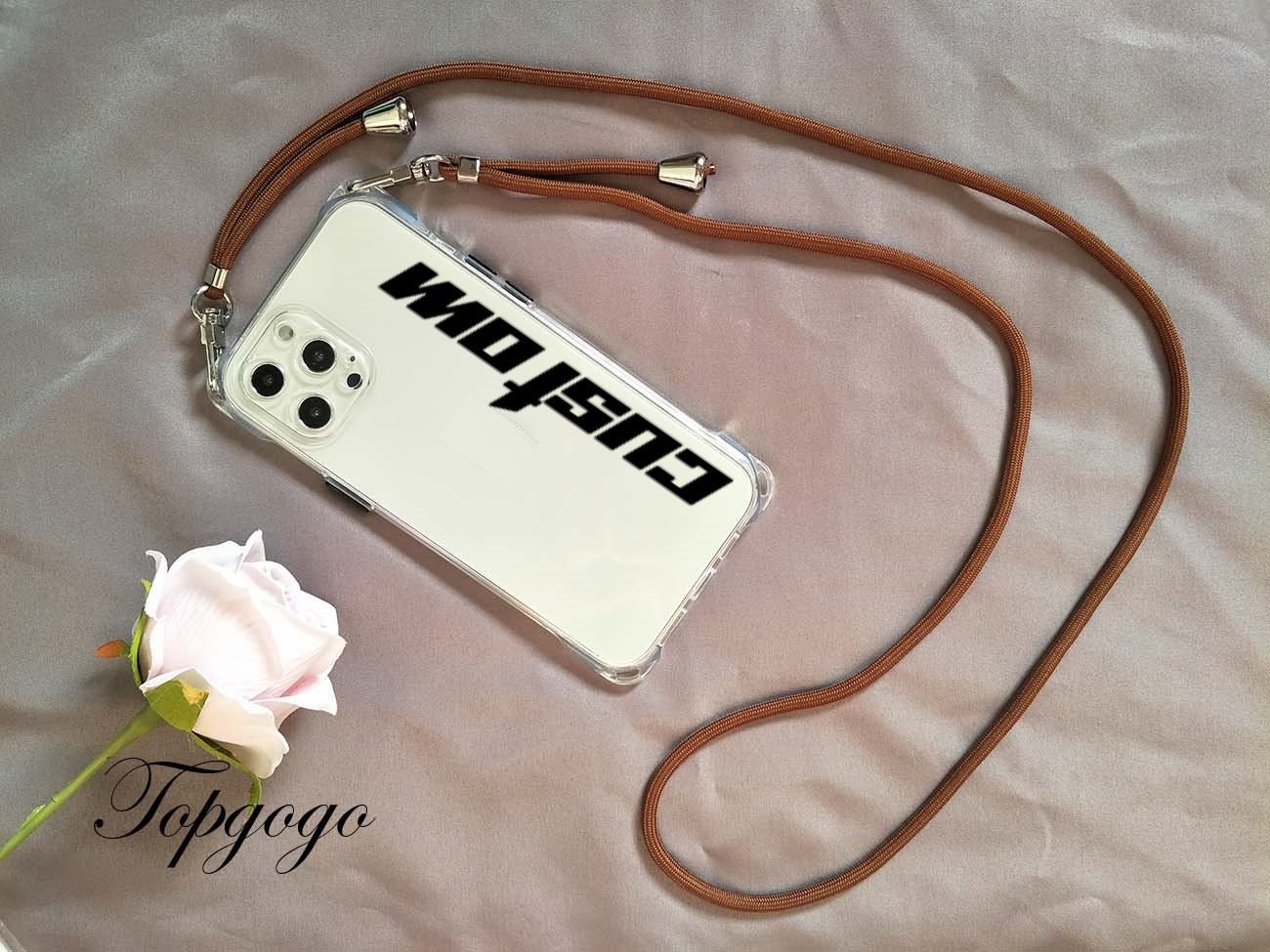 Lanyard Necklace Cross Body Phone Casecustomized Iphone | Etsy
