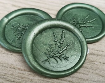 Lavendel zelfklevende waszegel stickers, bruiloft uitnodiging envelop wax seals, peel en stick wax seals, handgemaakt
