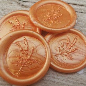 Sunset Orange Glue Gun Sealing Wax Satin Pearl voor 7mm Glue Gun, flexibele mailing sealing wax voor wax stempel