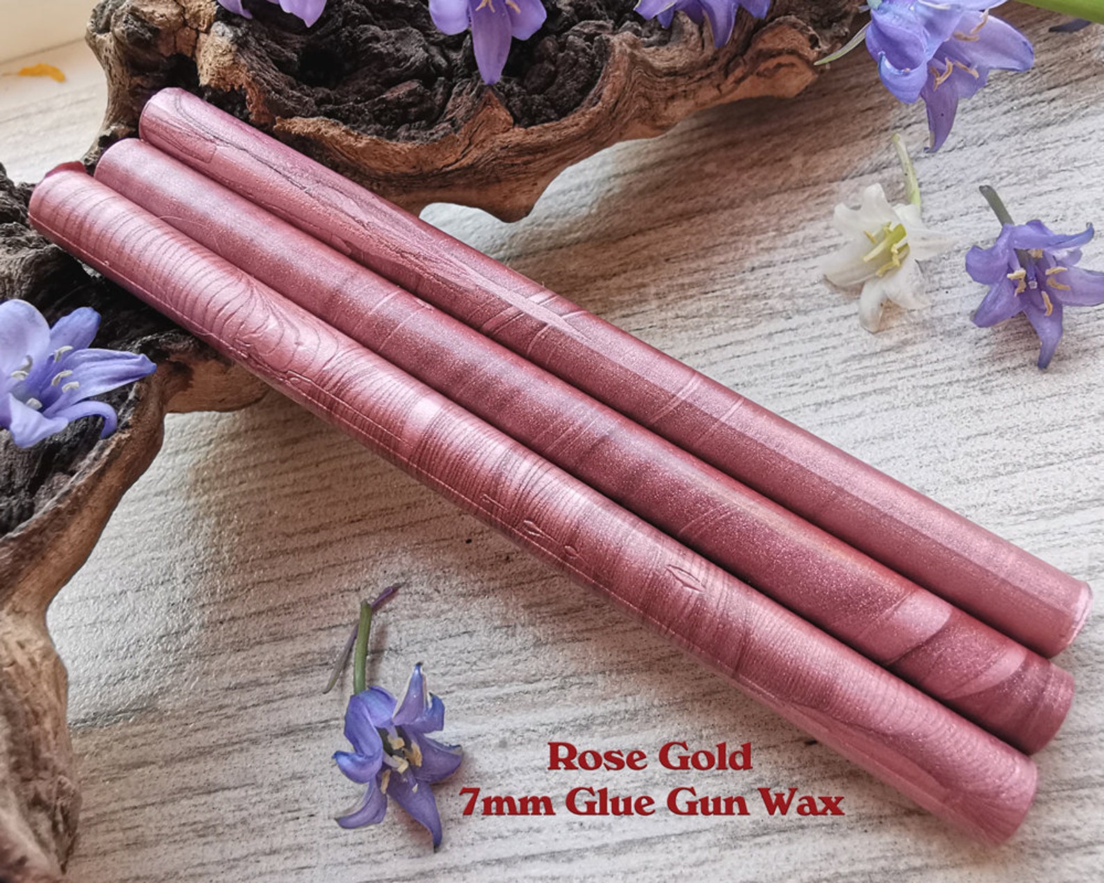 Rose Gold Glue Gun Sealing Wax Satin Pearl for 7mm Glue Gun Etsy