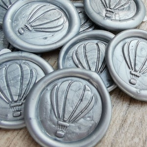 Heteluchtballon Zelfklevende Waszegels, Wax Seal Stickers, Envelop Wax Seals, Peel en Stick Wax Seals