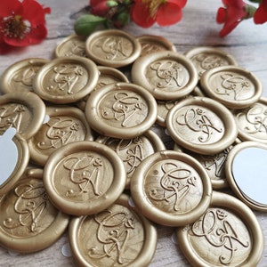 25mm aangepast ontwerp zelfklevende wax afdichtingen