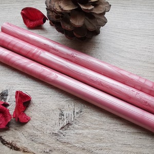 Roze Silk Pearl 11mm Large Glue Gun Sealing Wax voor 11mm Glue Gun, flexibele mailing sealing wax voor wax stempel