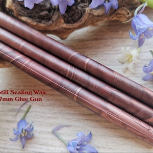 Gin Still Glue Gun Sealing Wax Satin Pearl para pistola de pegamento de 7 mm, cera de sellado de correo flexible para sello de cera
