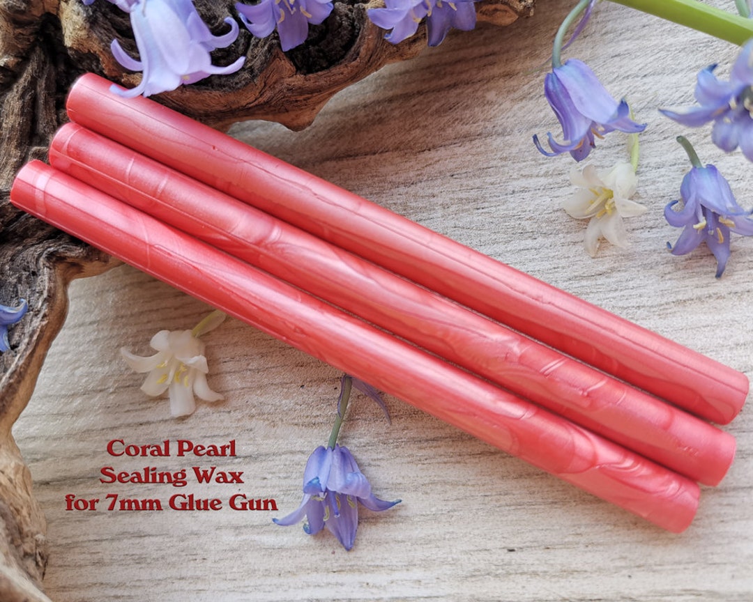 Coral Glue Gun Sealing Wax Satin Pearl for 7mm Glue Gun Etsy