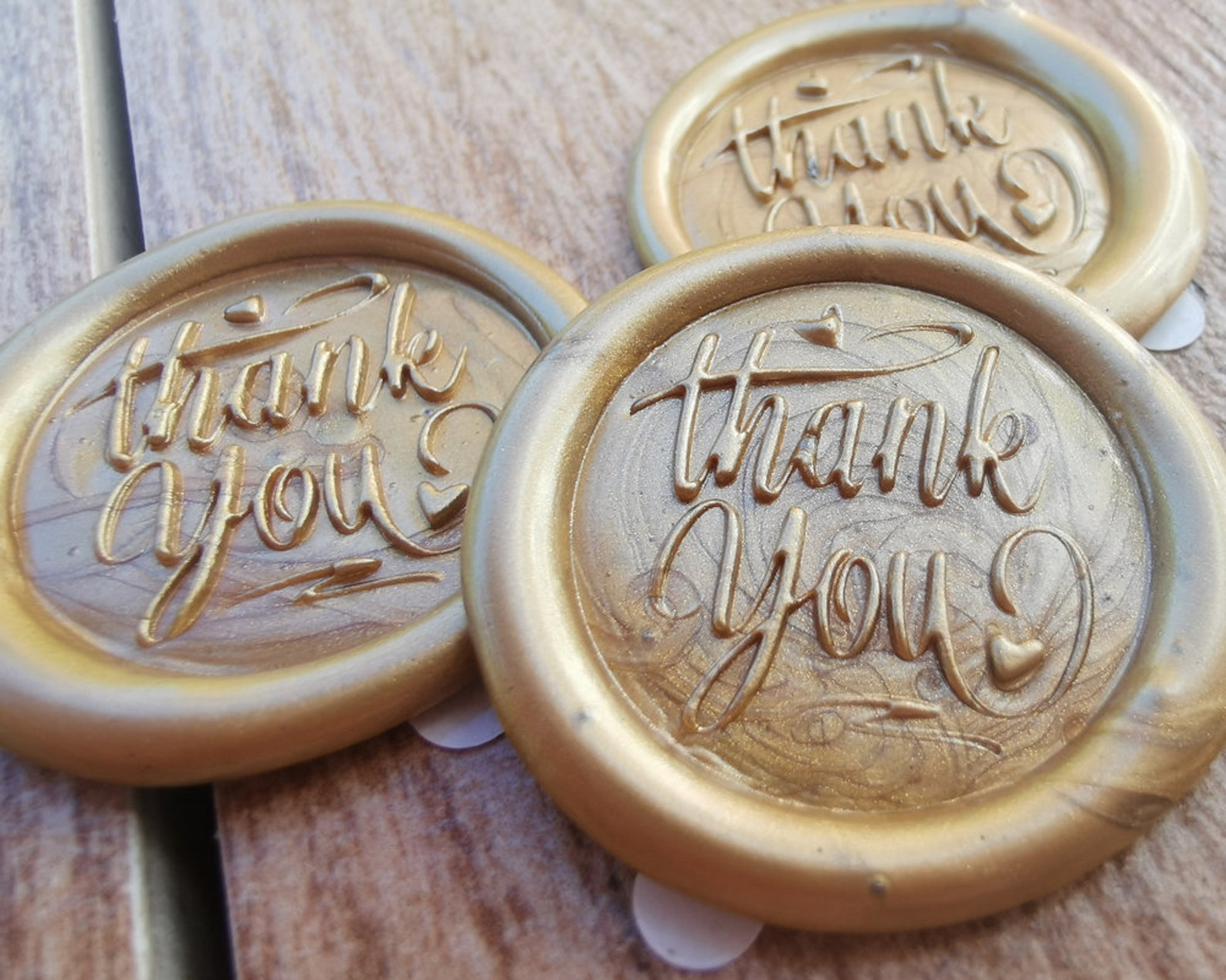 Thank You Self Adhesive Wax Seals, Wax Seal Stickers, Envelope Wax ...