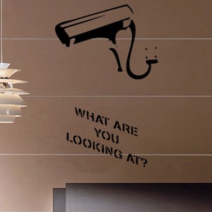 Banksy CCTV Designs Vectors,SVG,Eps,Ai,Bundle,Digital Download, graphics, image, art work