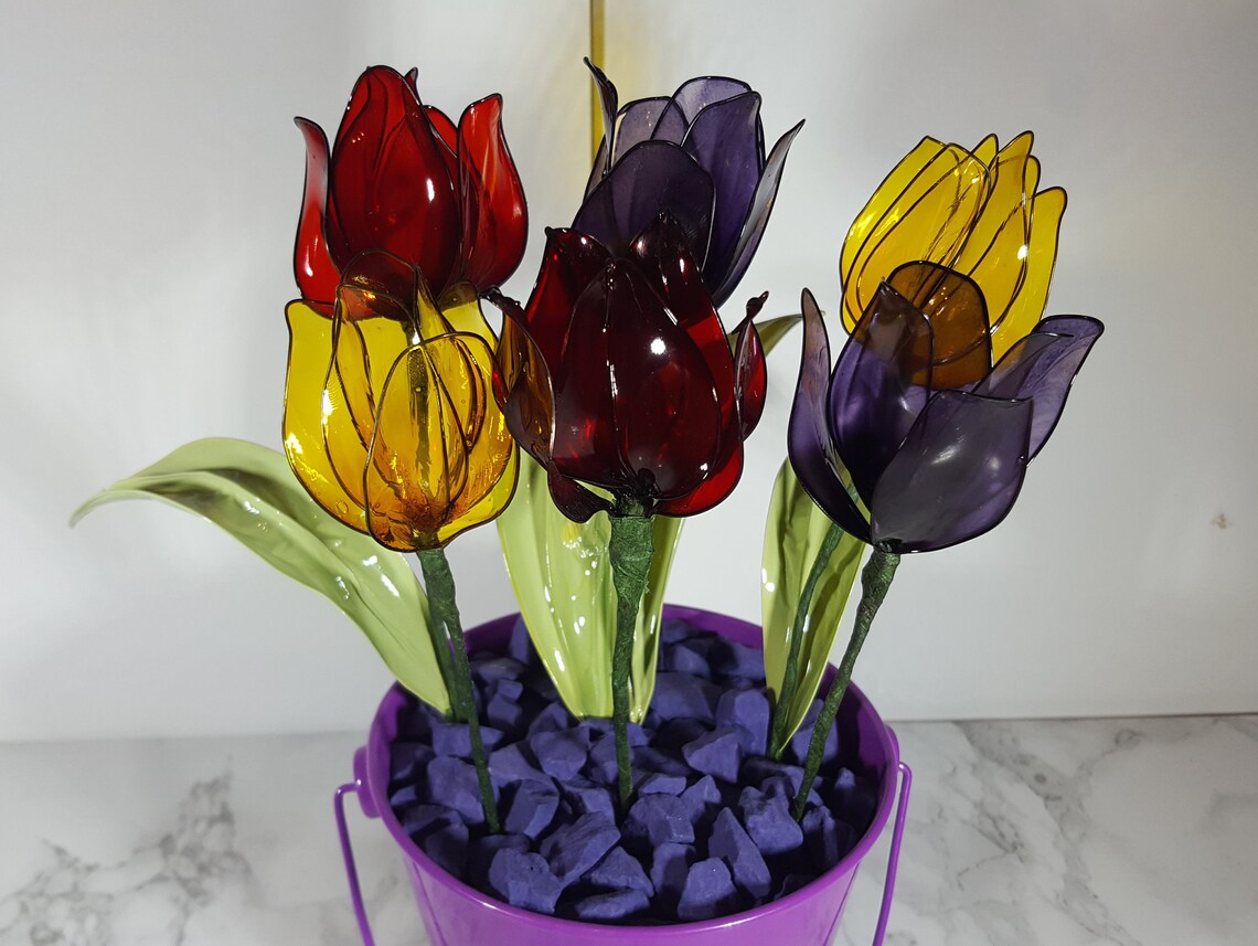 Dip Resin Tulip Flower Kit Complete Translucent / Opaque Etsy