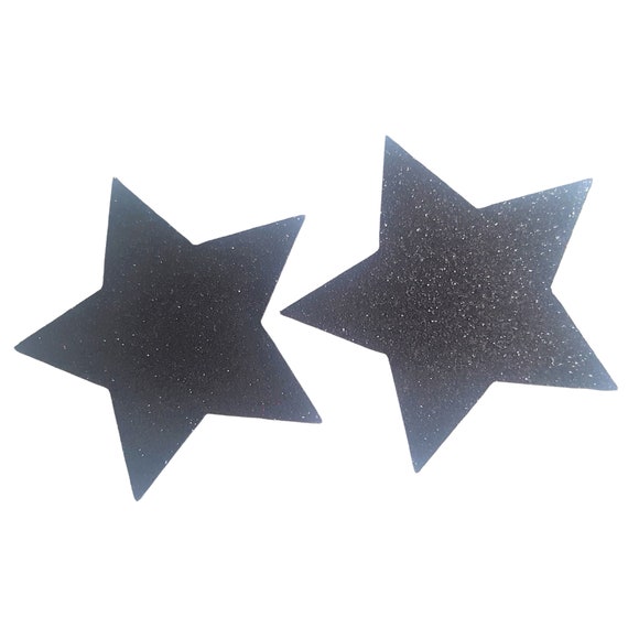 Nipple Pasties - Refills Star Three Pair Double Stick Shapes Nipple