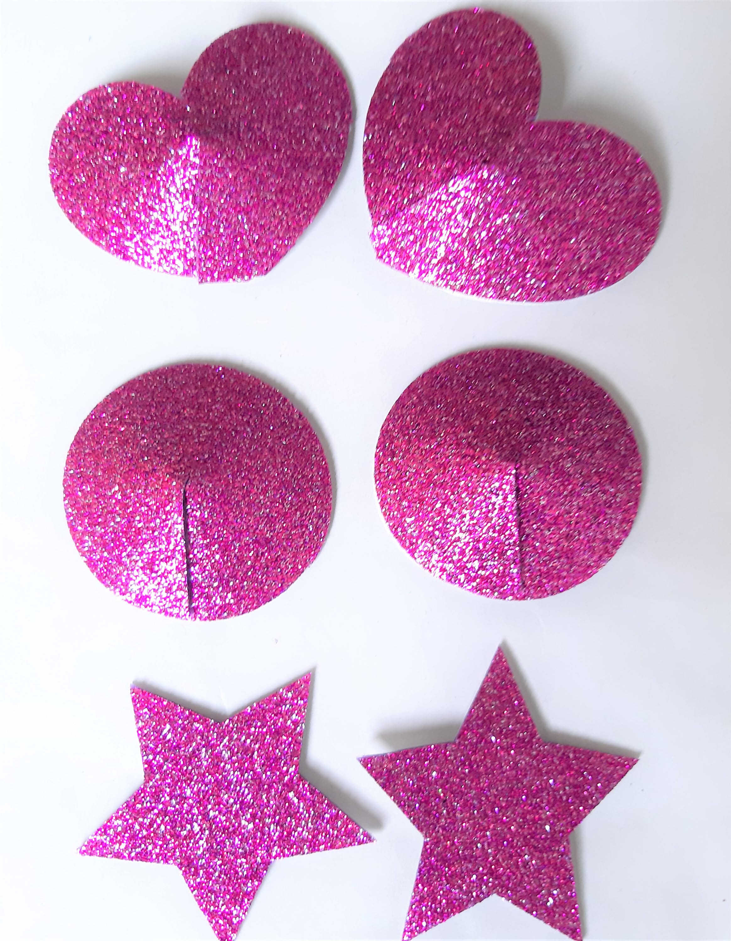 Fever Glitter Lightning Bolt Nipple Pasties main image 1