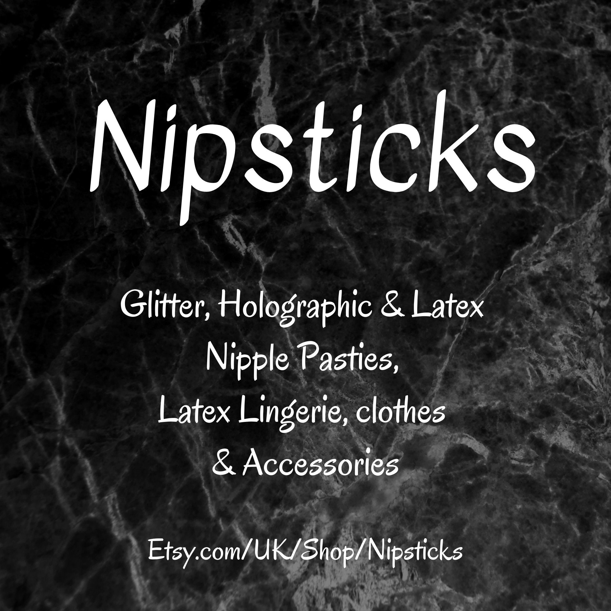 Black Glitter Cross X Nipple Pastie Stickers Self Adhesive Rubber