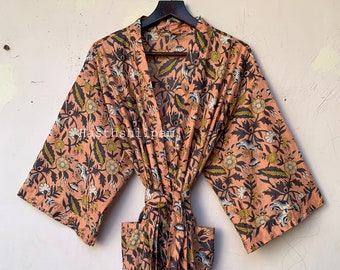 100% Cotton Kimono Robes Dress women men wedding bridesmaid Robe,Shower Maternity Robe Bath robe Dressing Gown gifts Beachwear long/short