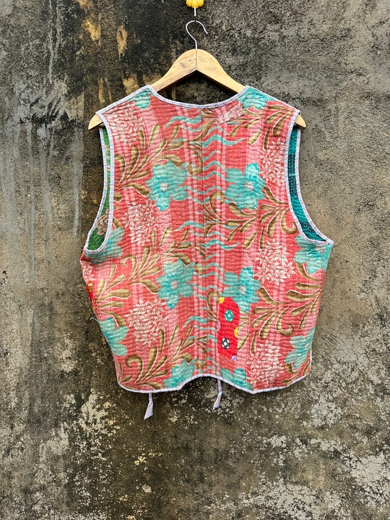 カンタキルトベスト リバーシブル ヴィンテージカンタキルトベスト