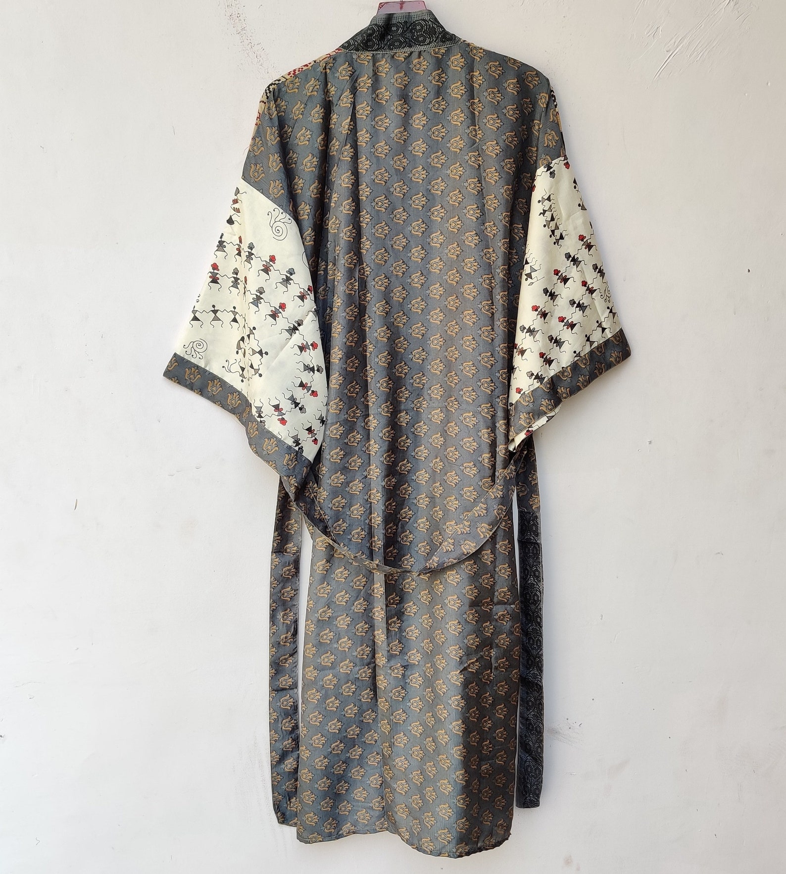 silk sari kimono