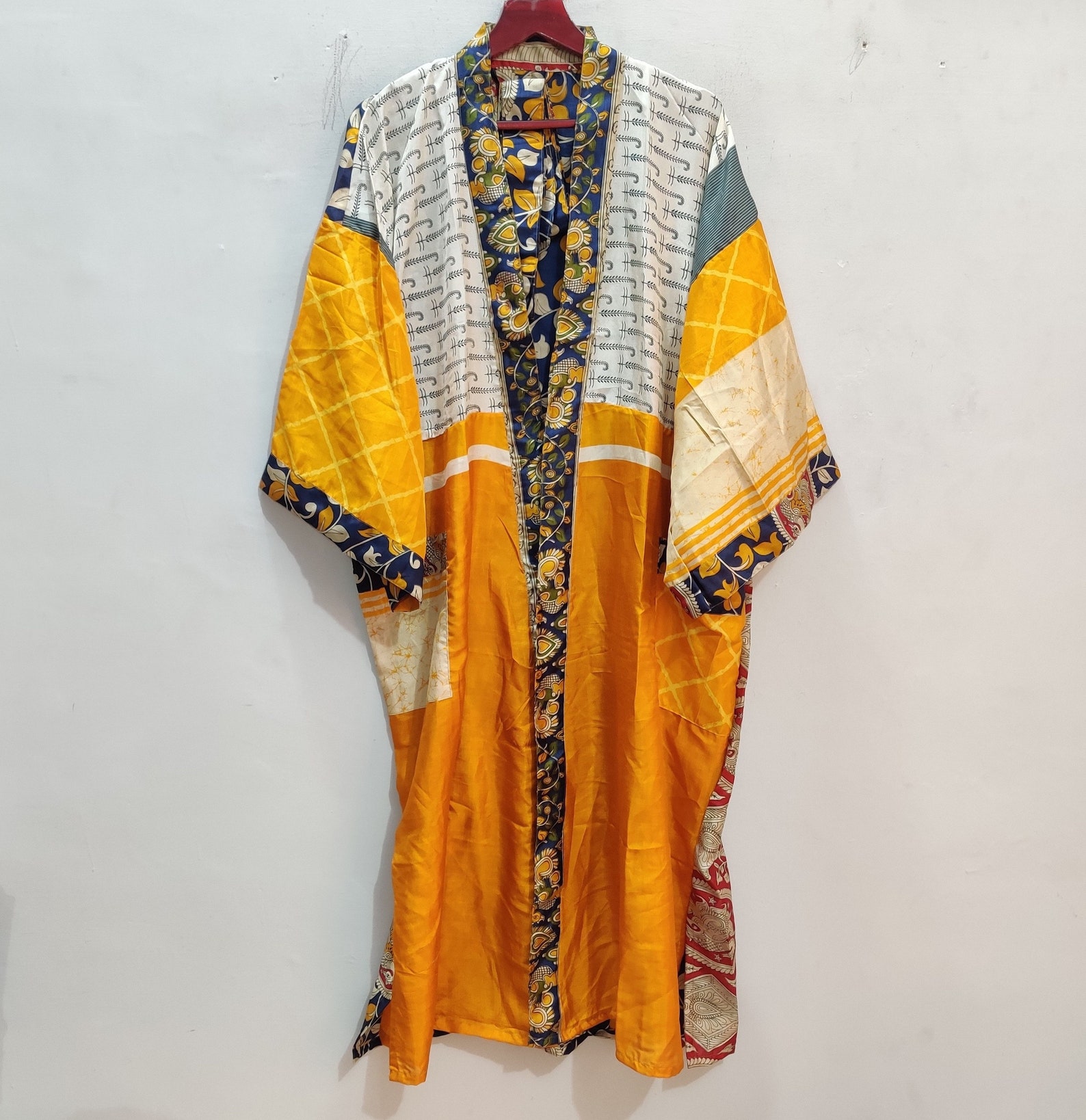 Wholesale Sari Kimono Lot Women Wear Kimono Sari Robes Etsy