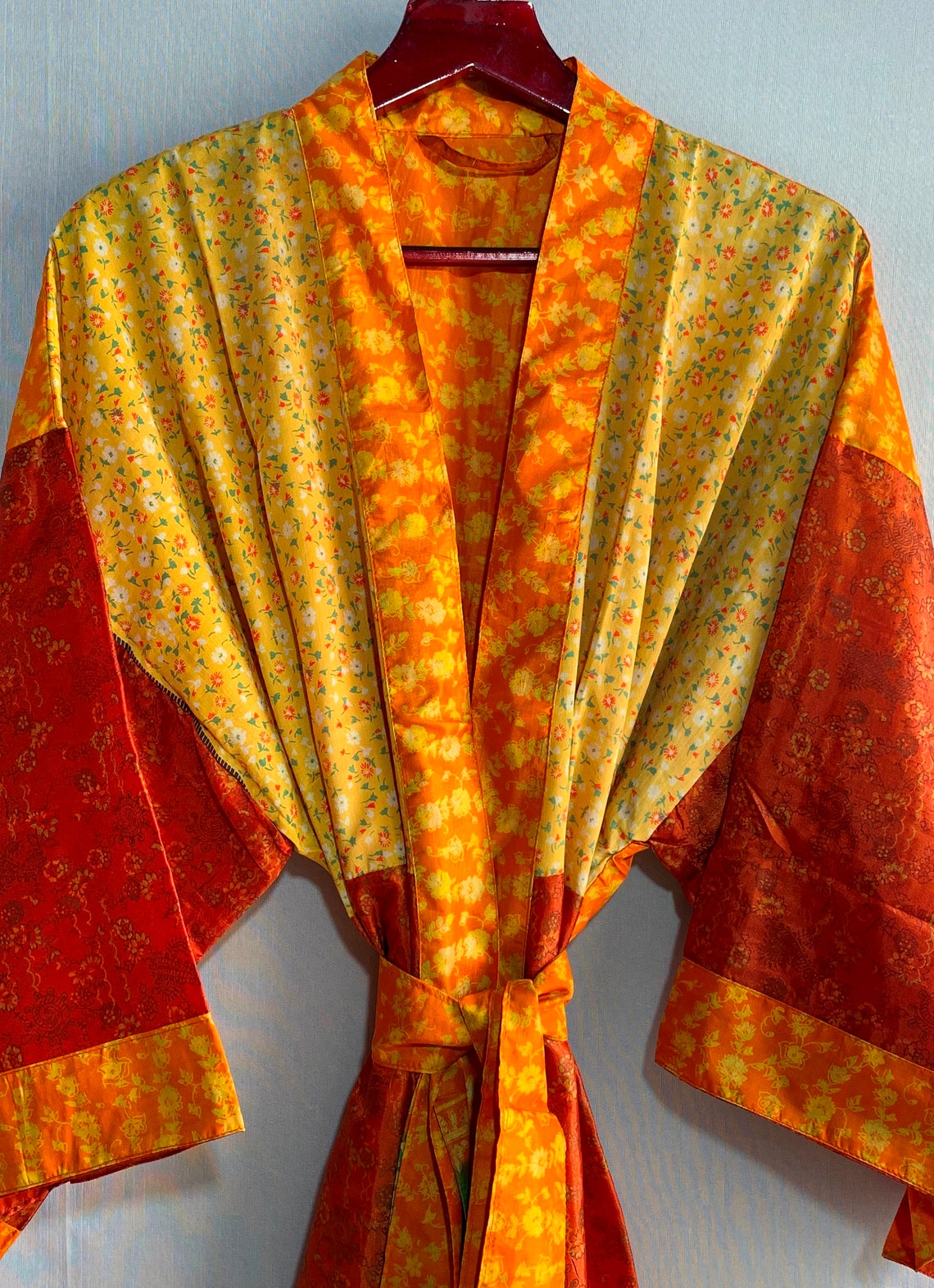 Silk Kimono Women Wear Robes Bride Gift Bridesmaids Robes Etsy