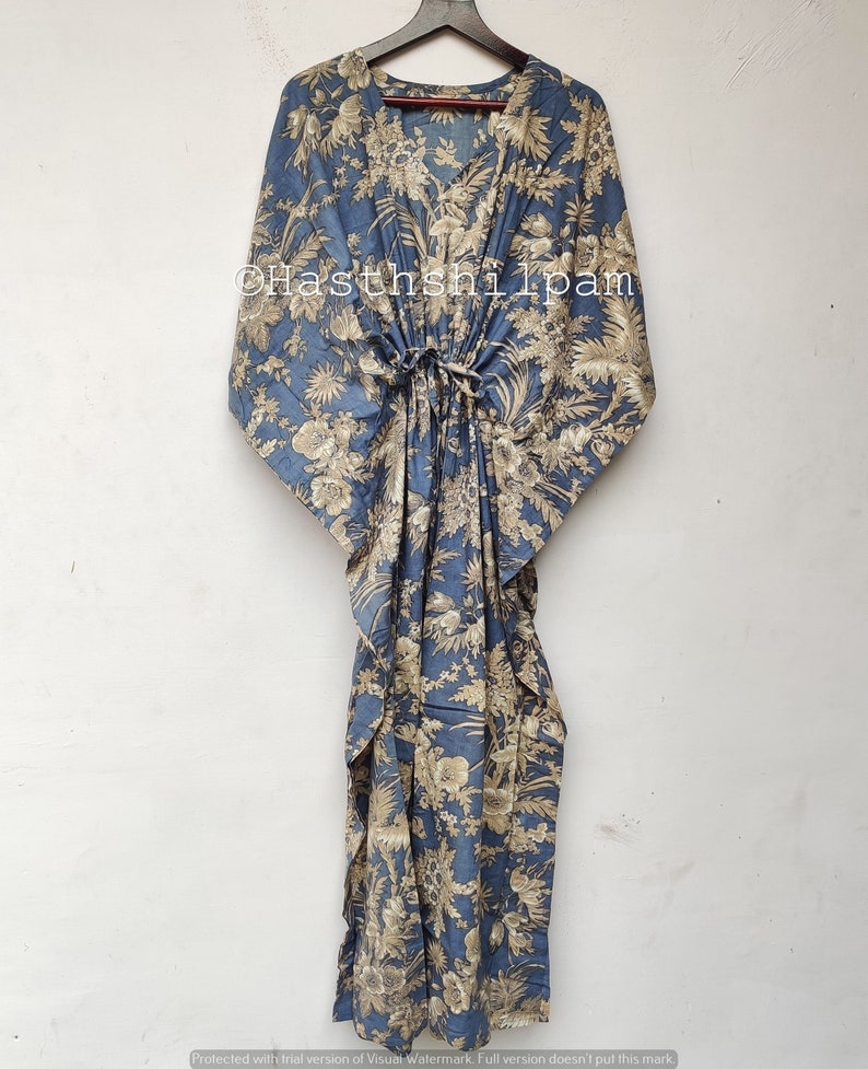 Cotton Kaftans Indian Kaftan Cotton Kaftans for Women Boho Etsy